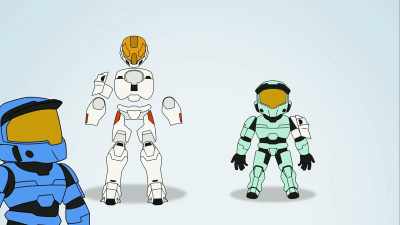 (Epsilon)
As you may recall,
we gave Tucker - Red vs. Blue: Restoration