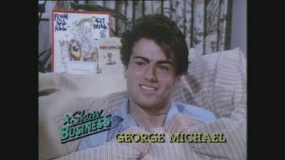 Er, the voice is still not quite
back yet, - George Michael: Portrait of an Artist