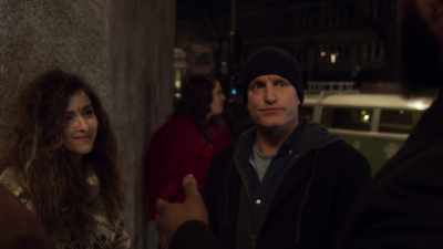 Er, wait out here until
my friend's admitted. - Lost in London