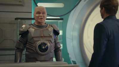 - Erasing distortion order, sir.
- (BEEPING) - Red Dwarf: The Promised Land