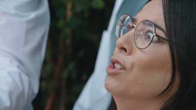 - [Eric André] Oh, shit!
- [Jasper laughs] - Jackass Forever