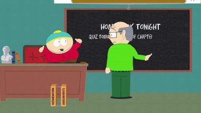 Eric, did you just take a crap on my desk? - South Park