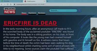 ERIC FIRE HALOTT - Dark Web: Descent Into Hell