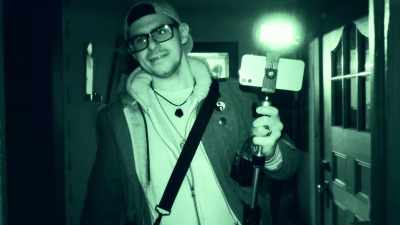 Eric and I did another séance
session on the second floor - The Harrisville Haunting: The Real Conjuring House