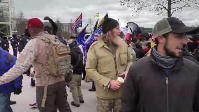 [Erica]
We had been hearing chatter
of a potential protest, - The Sixth