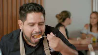 Erick's passion for cooking
with every type of fish - Eva Longoria: Searching for Mexico