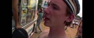 Erm can I have a - Glastonbury: The Movie in Flashback