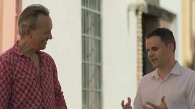 Erm, we have always
the inspiration of Lorca. - Write Around the World with Richard E Grant