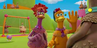 Erm. I don't think I like it here. - Chicken Run: Dawn of the Nugget