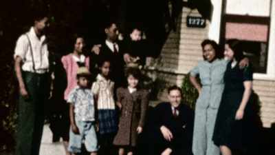 ERNEST IS FORTUNATE.
HE HAS A STEADY JOB. - America in Color