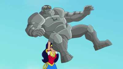Error! Return lead to ground. - DC Super Hero Girls: Intergalactic Games