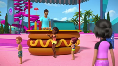 - Es krim gratis?
- Mustahil. - Barbie: Skipper and the Big Babysitting Adventure