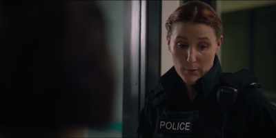 Especially a police officer
discharging his weapon - The Heist Before Christmas