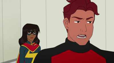 Especially after
Victor showed up, - Marvel Rising: Secret Warriors