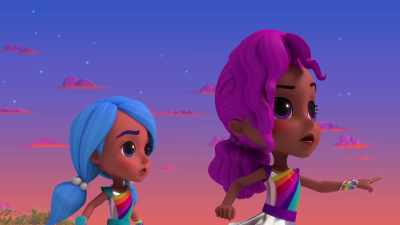 Especially since it's a bigger
problem than we thought. Look! - Rainbow Rangers