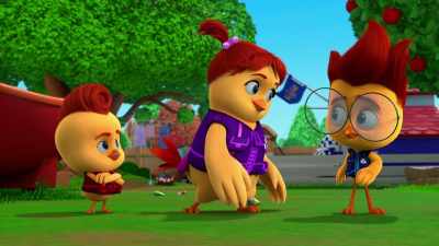 Especially since Maisie
got a head start - The Chicken Squad