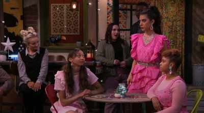 Especially the one in the
pink dress at table three. - The Villains of Valley View
