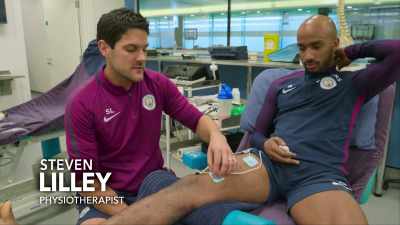 Essentially, it's just stimulating
Delphy's muscles - All or Nothing: Manchester City