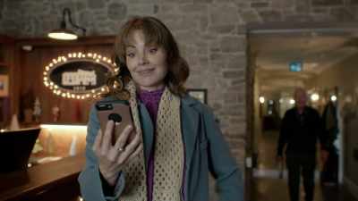 Estelle: He likes being alone!
People get on his nerves. - The Enchanted Christmas Cake
