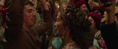 - Esther, dance with me.
- I'm not allowed. - Ben Hur