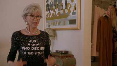 Eu adorei esta blusa.
Acho que é uma ótima ideia. - Rita Moreno: Just a Girl Who Decided to Go for It