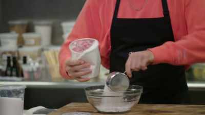 [Eugene] I'm trying
to actually measure this out - No Recipe Road Trip With the Try Guys
