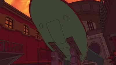Evacuating the planet in three, two... - Futurama