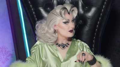 Evah, the newest one to
graduate from Swanthula's - The Boulet Brothers' Dragula: Titans