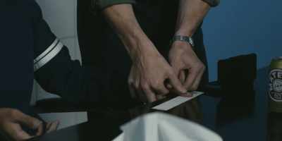 [Evan] Like I said,
he just... [sniffles] - Dexter: Original Sin