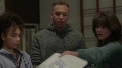 Evan, his name is Evan and
he does have serious stalker vibes. - Bring It On: Cheer Or Die