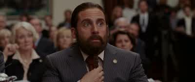 Evan what are you doing You have a pony tail on your faceWhat you gonna do next Cornrow your eyebrows - Evan Almighty