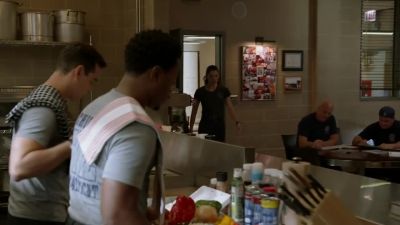 Evan's gonna spend more time
commuting in his car - Chicago Fire