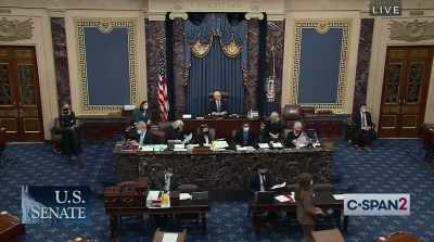 Evans:
The Vice President is there... - Four Hours at the Capitol