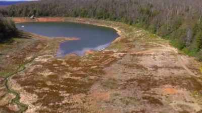 Evaporation alone could never
account for such a dramatic drop, - Secrets of the Underground