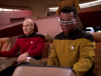 Evasive manoeuvres, Ensign.
Return fire. - Star Trek: The Next Generation