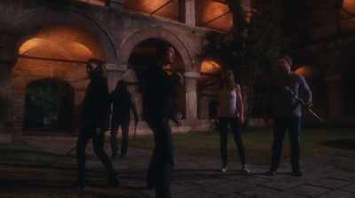 Eve and I will take upstairs. - Angels Fallen