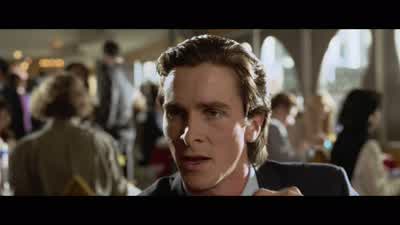 Evelyn I'm uh sorry I just uhYou're not terribly important to me - American Psycho