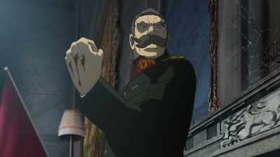 Even a fist like this is
still good for boxing. - Saga of Tanya the Evil: The Movie