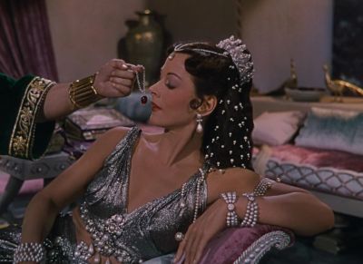 Even a ruby loses luster besides your lips - Samson and Delilah