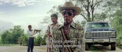 Even his American connections. - Birds of Passage