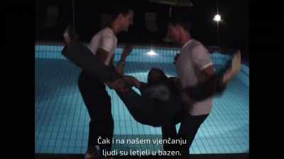 Even at our wedding,
people were thrown into the pool. - Schumacher