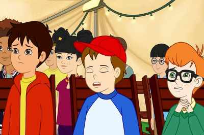 Even bigger than your epic tale, - The Magic School Bus Rides Again