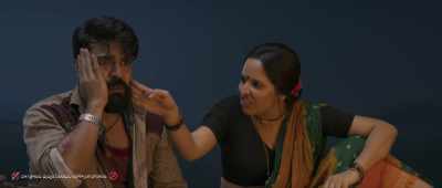 Even my brother never hit me so hard.
That short rascal hit me - Rangasthalam