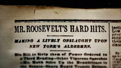 - Even from his first
days in the Assembly, - Theodore Roosevelt