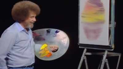 Even while he was doing it,
I had reservations about it. - Bob Ross: Happy Accidents, Betrayal & Greed