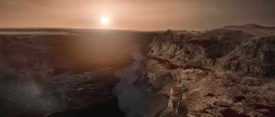 Even here, where the planet's
most hospitable, - Alien Worlds