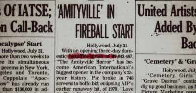 Even horror
which is critically panned - Amityville: An Origin Story