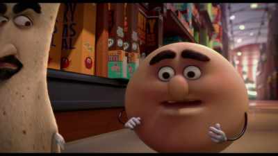 Even that I didn't push, you know. I
pretty much passive-aggressively nudge. - Sausage Party