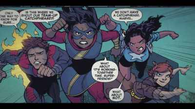 Even when I first started
coming to comics, - Marvel's 616