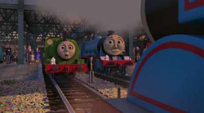 - Even I missed you, Thomas. - Thomas & Friends: Big World! Big Adventures! The Movie